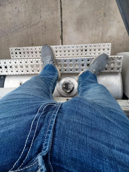 do you ever look down in wonder if it's noticeable by Aggressive_Context70