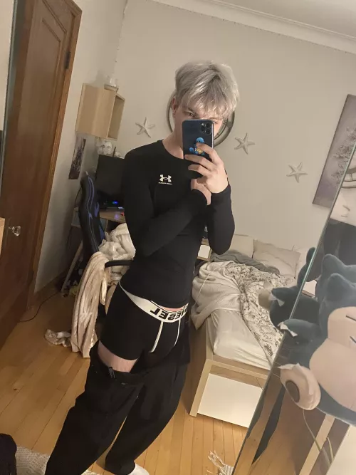 Do you guys like a twink in body fitting sports wear? by No_Negotiation_6963