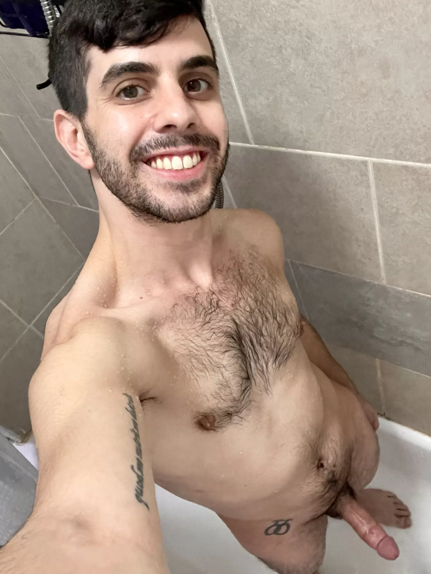 Do you like a cock with a side of goofy grin? posted by DennieAngelo