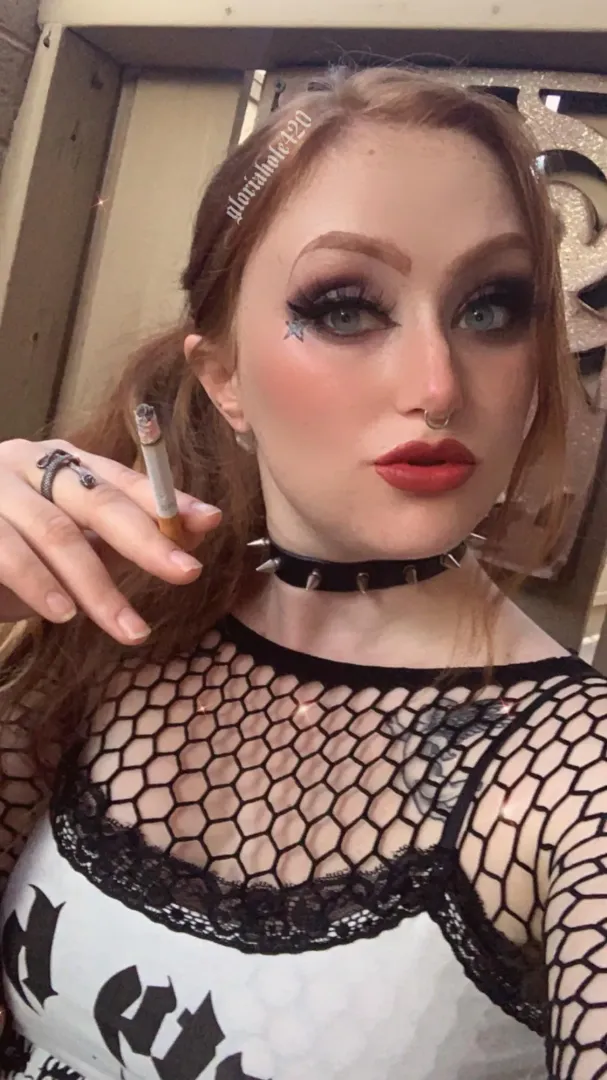 do you like gothic redheads? posted by gloriahole420