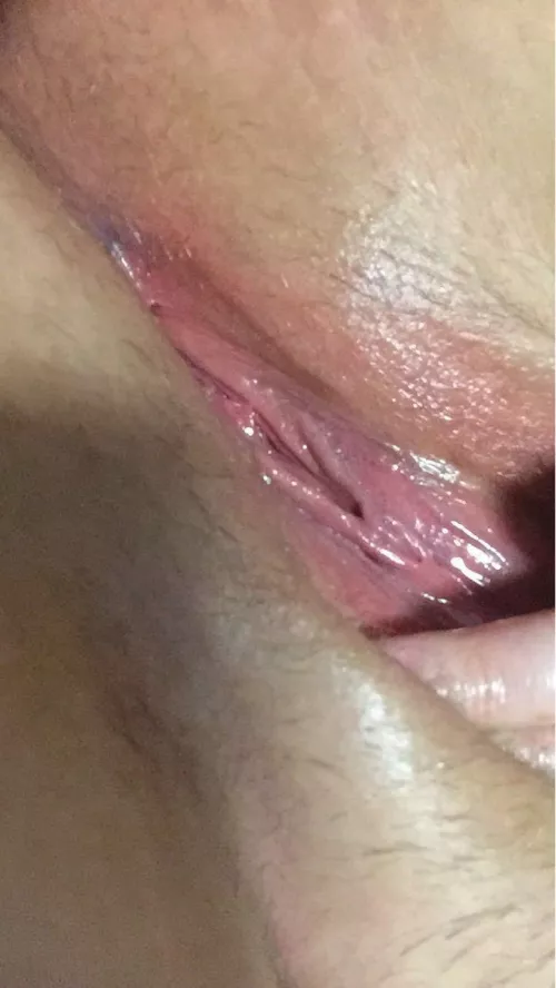 Do you like how wet my pussy gets? 😍 snap: goddesskarmaa by goddesskarma3