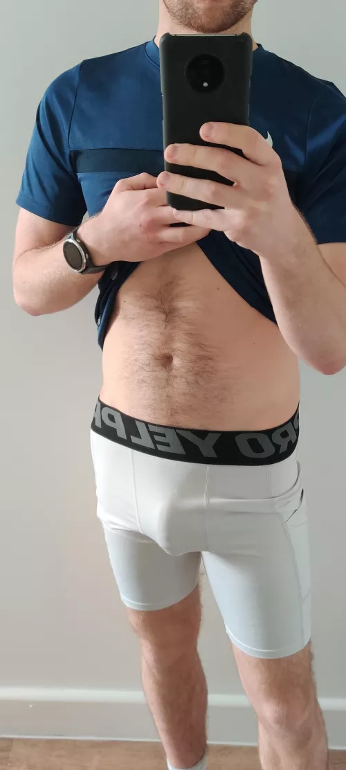 do you like my compression shorts? by JackOP12