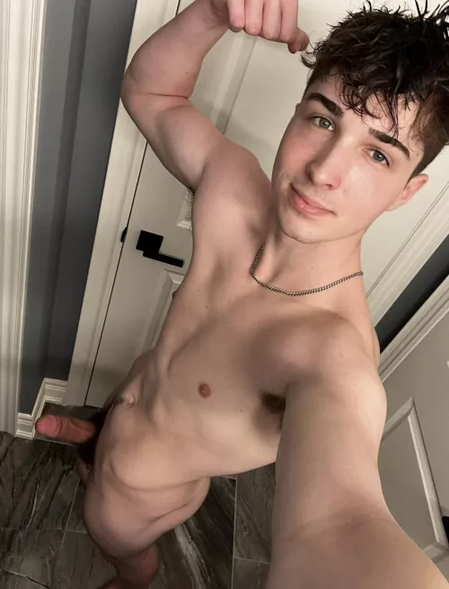 Do you like my curved cock? by sadboycad