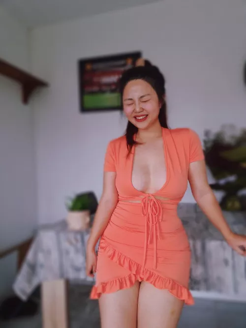 do you like my dress👗??? by AsianAzgirl