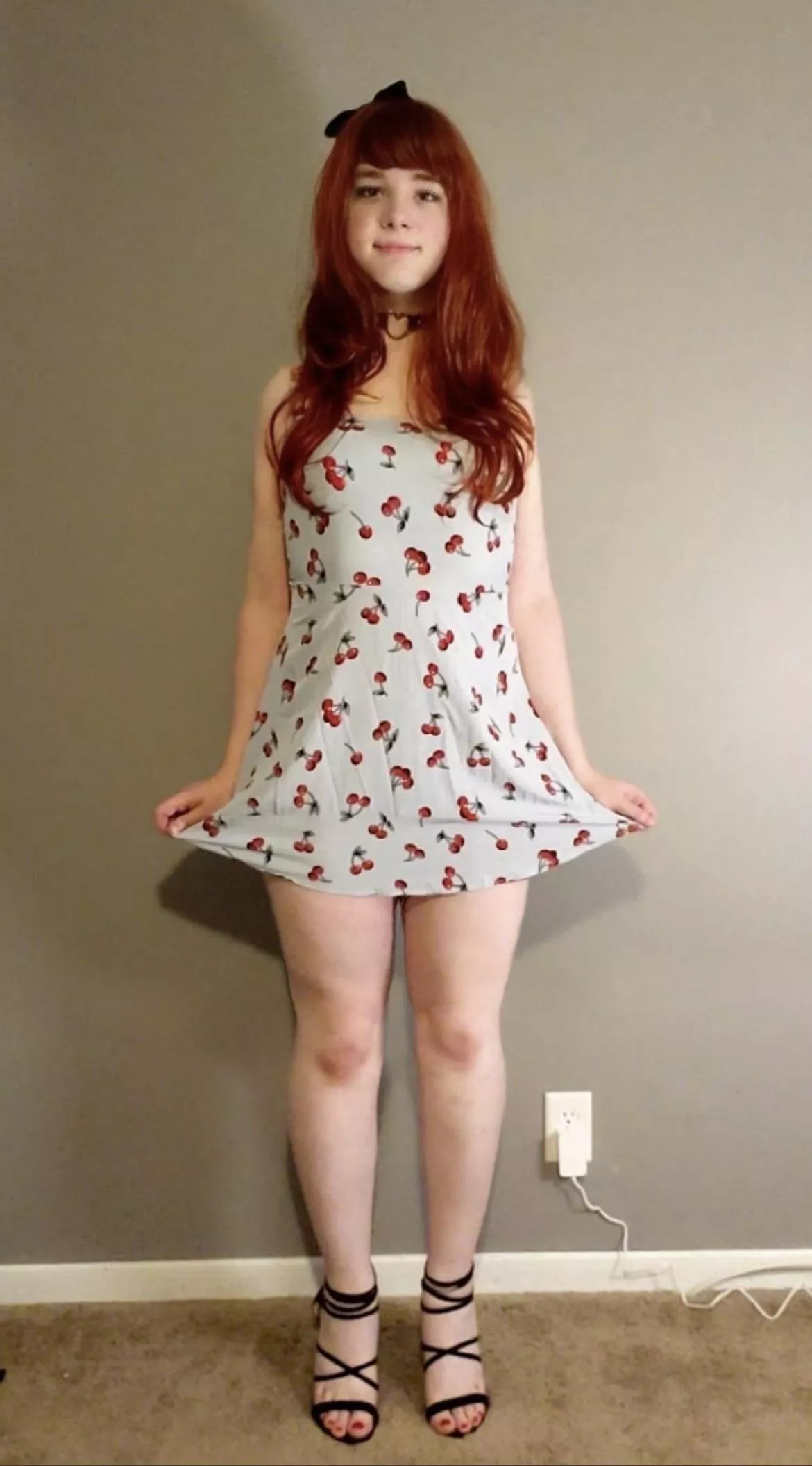 Do you like my dress? 😇 posted by No_Economics_6528