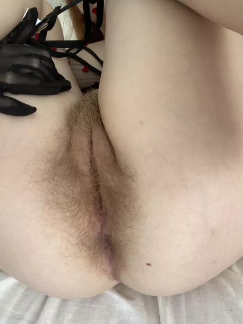 do you like my hairy lips? by abbysunny