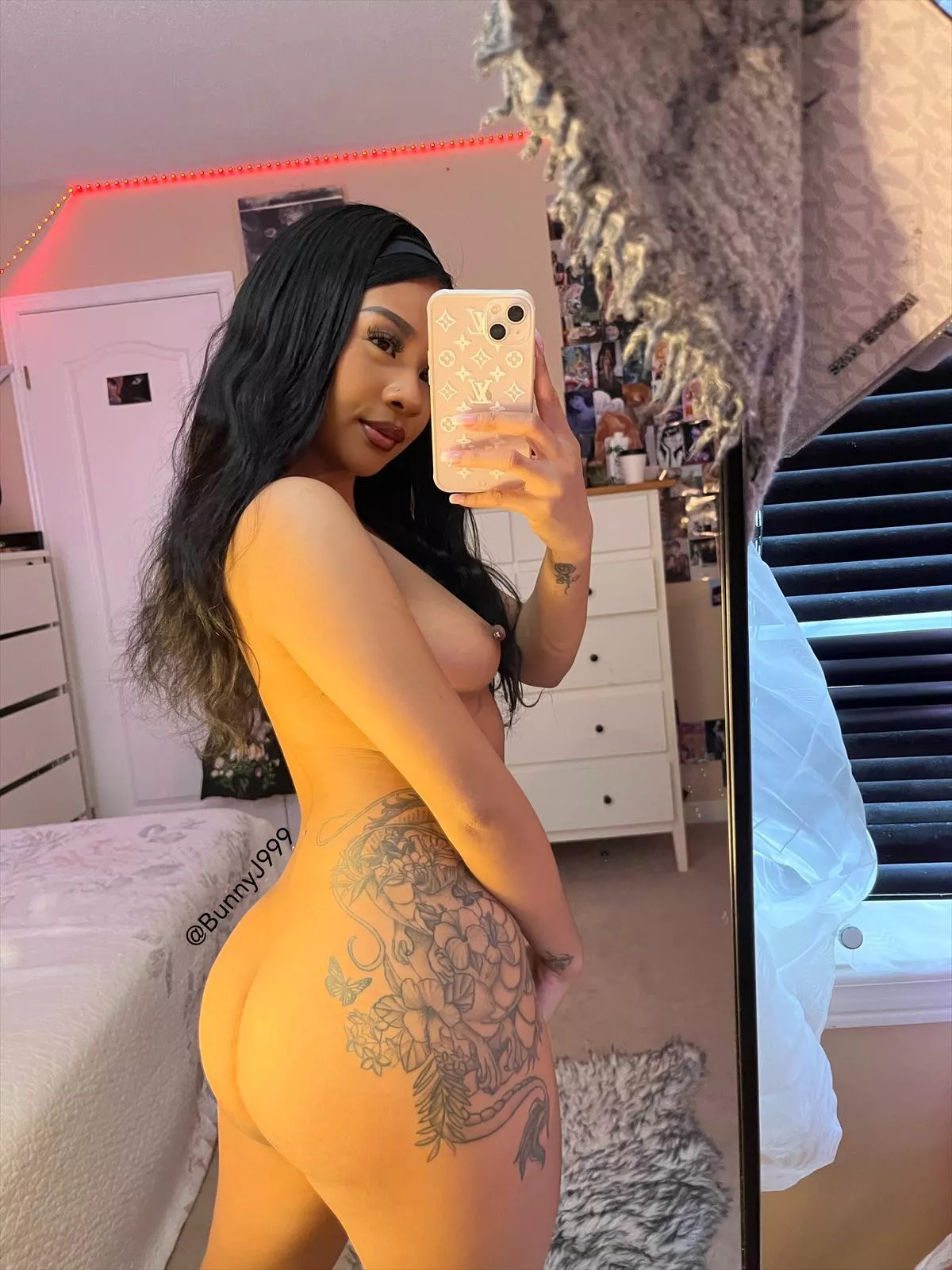 Do you like my naked mirror selfies? posted by BunnyJ9