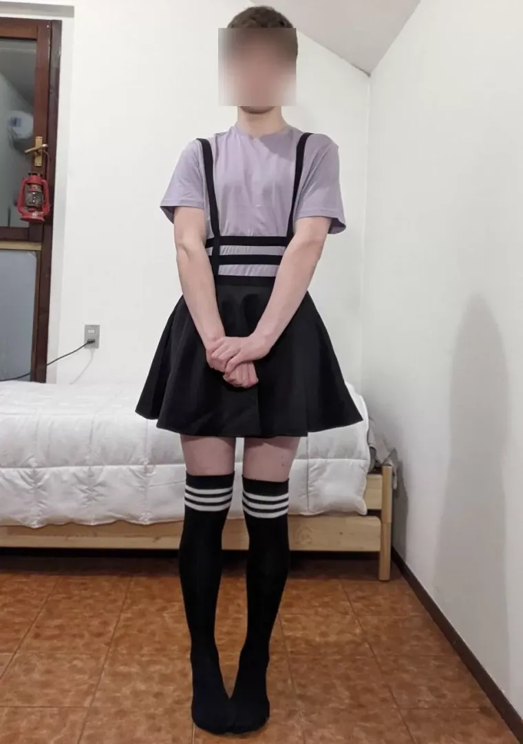 Do you like my new dress? 👉👈 posted by Mylkhy