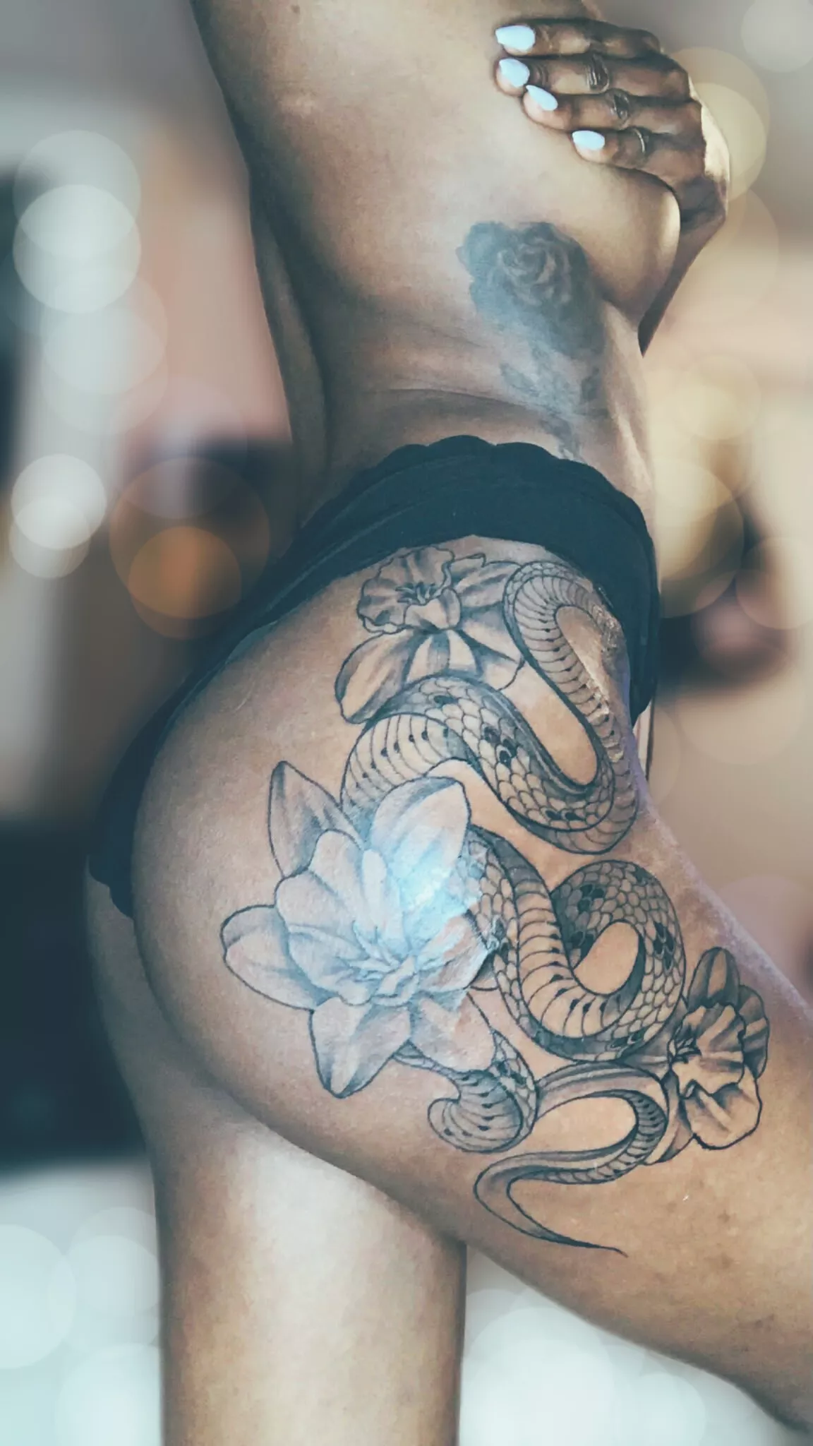 Do you like my new tattoo? posted by Sweetpussy869