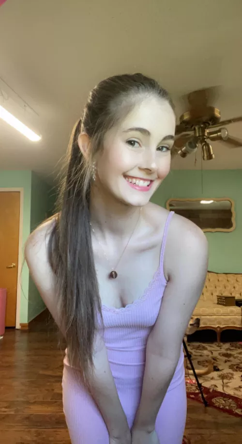 Do you like my slutty dress? I bet if you stood right above me you could see right down my shirt and have a perfect view of my perky nipples. by Rapunzel333333