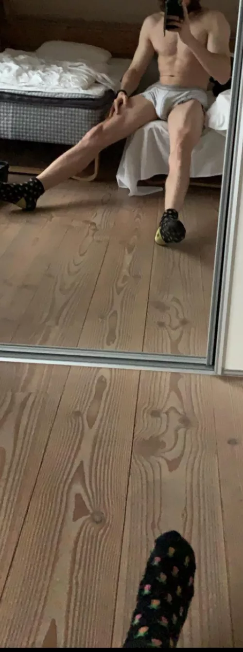 Do you like my socks by hornybull95