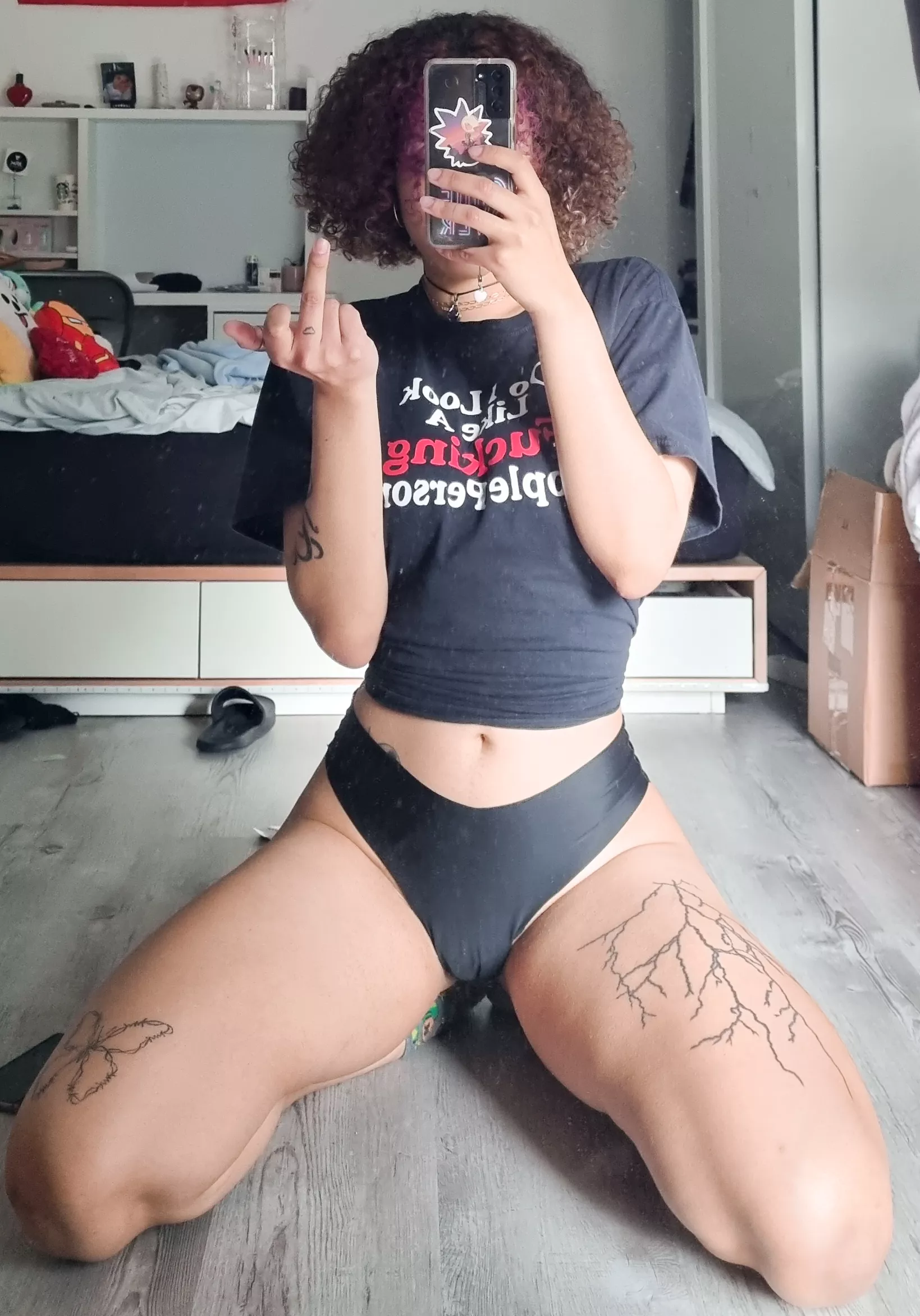 Do you like my tongue piercing? posted by HomegirlGray