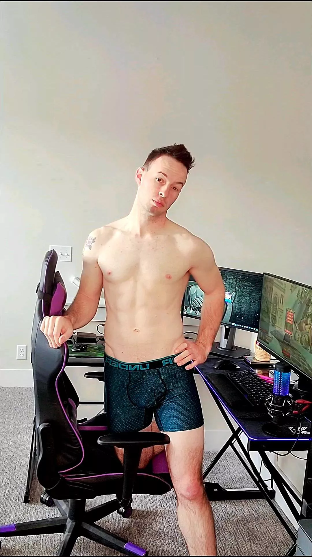 Do you like my underwear? 😬 posted by ElijahRyan