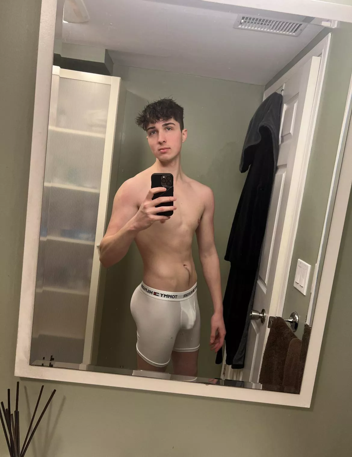 Do you like my white underwear? posted by sadboycad