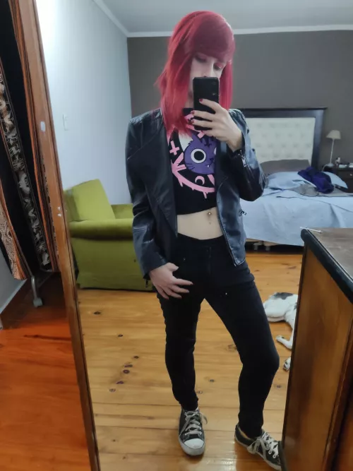 do you like piercings? I pierced my belly and now I want more 👀 (lol my dog sleeping) by LittleHornyIncubus