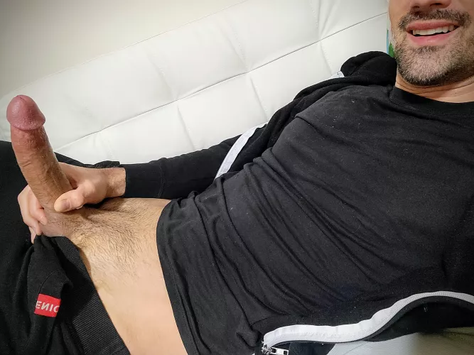 do you like the new couch? [38] hung DILF by mnlumberjacker