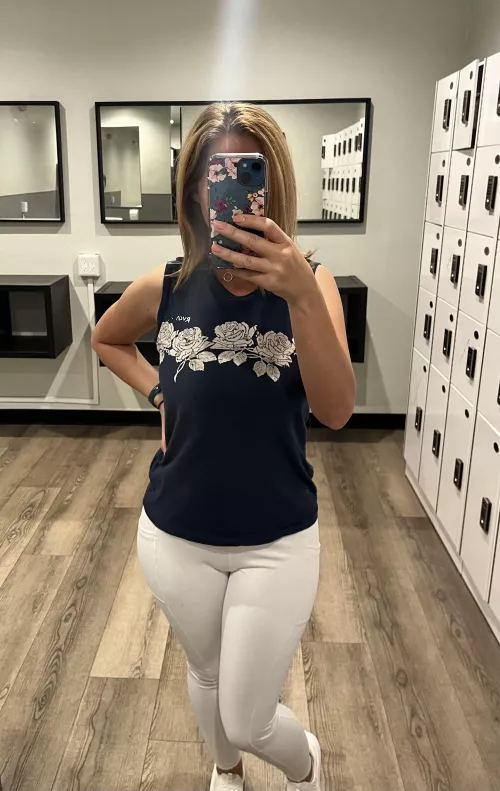 Do you like white yoga pants by Quick-Wear7077