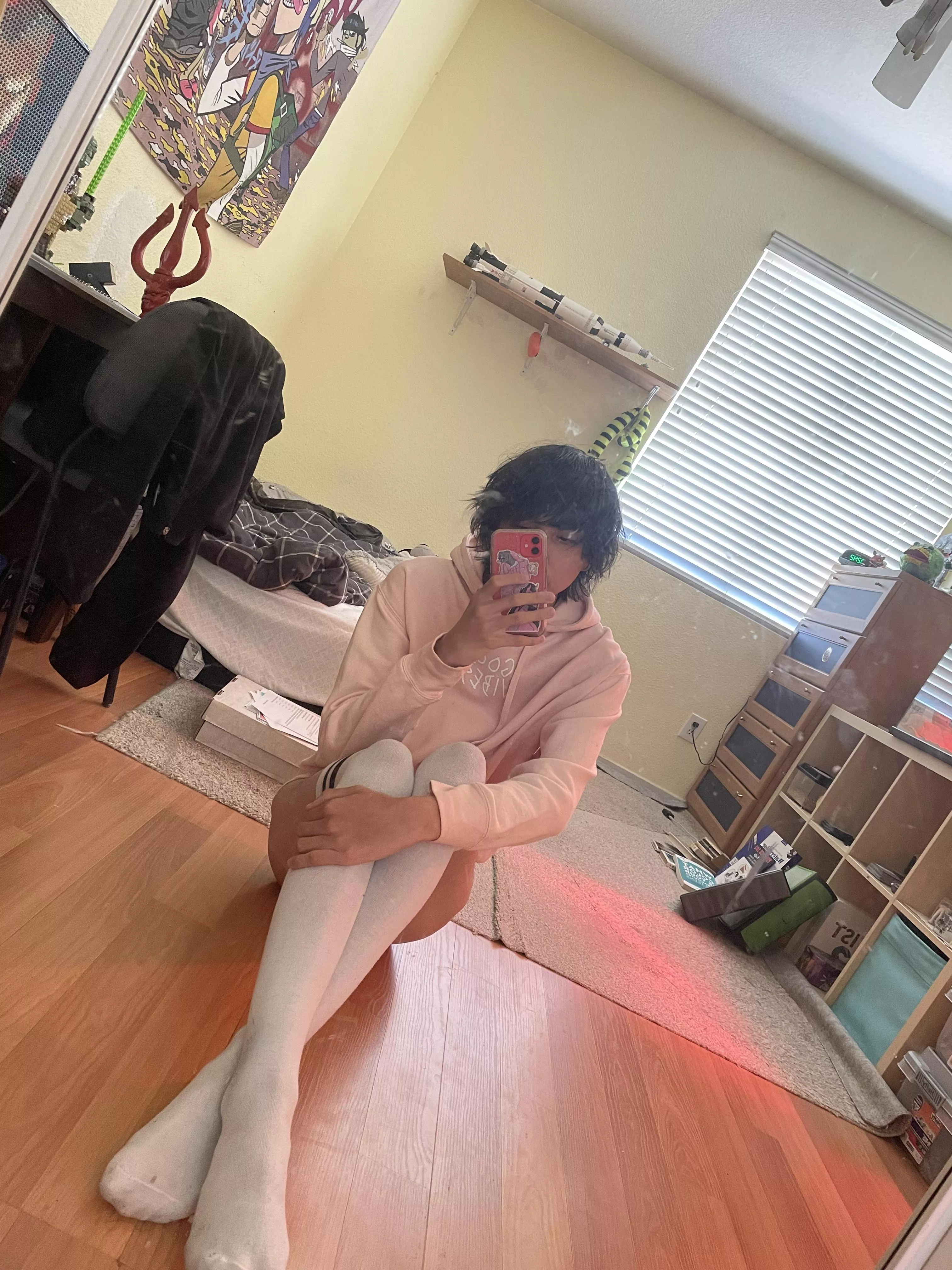 Do you prefer pictures of me sitting or laying? posted by ScaryJerry45