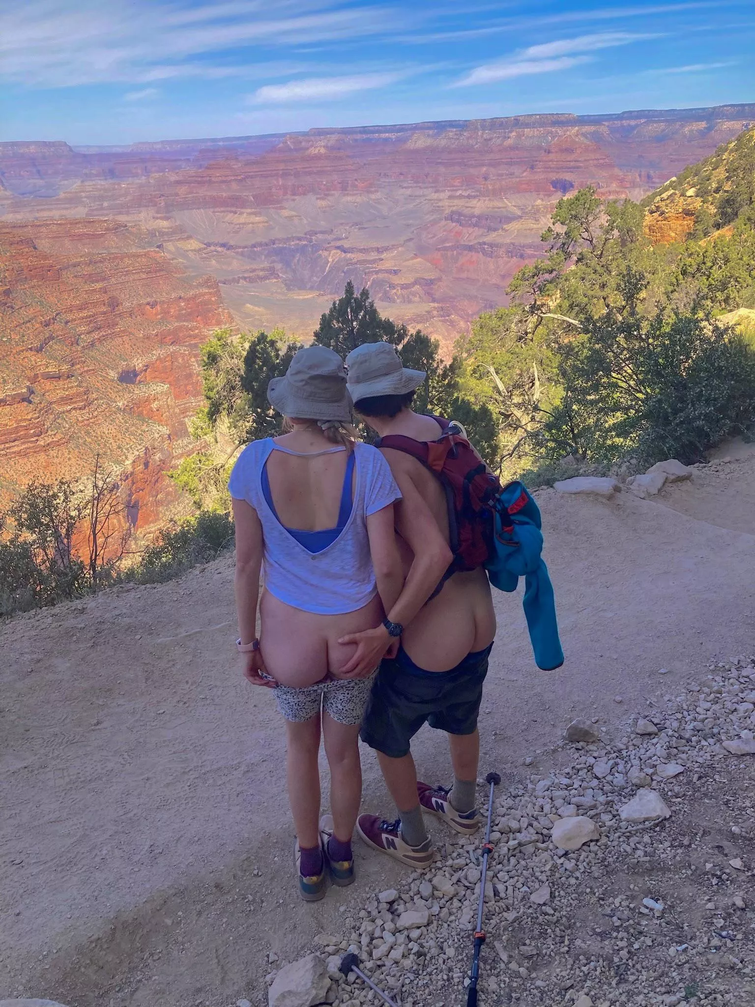 Do you pre[f]er the view of the Grand Canyon or our yu[m]my tushies? posted by Blondebanana69