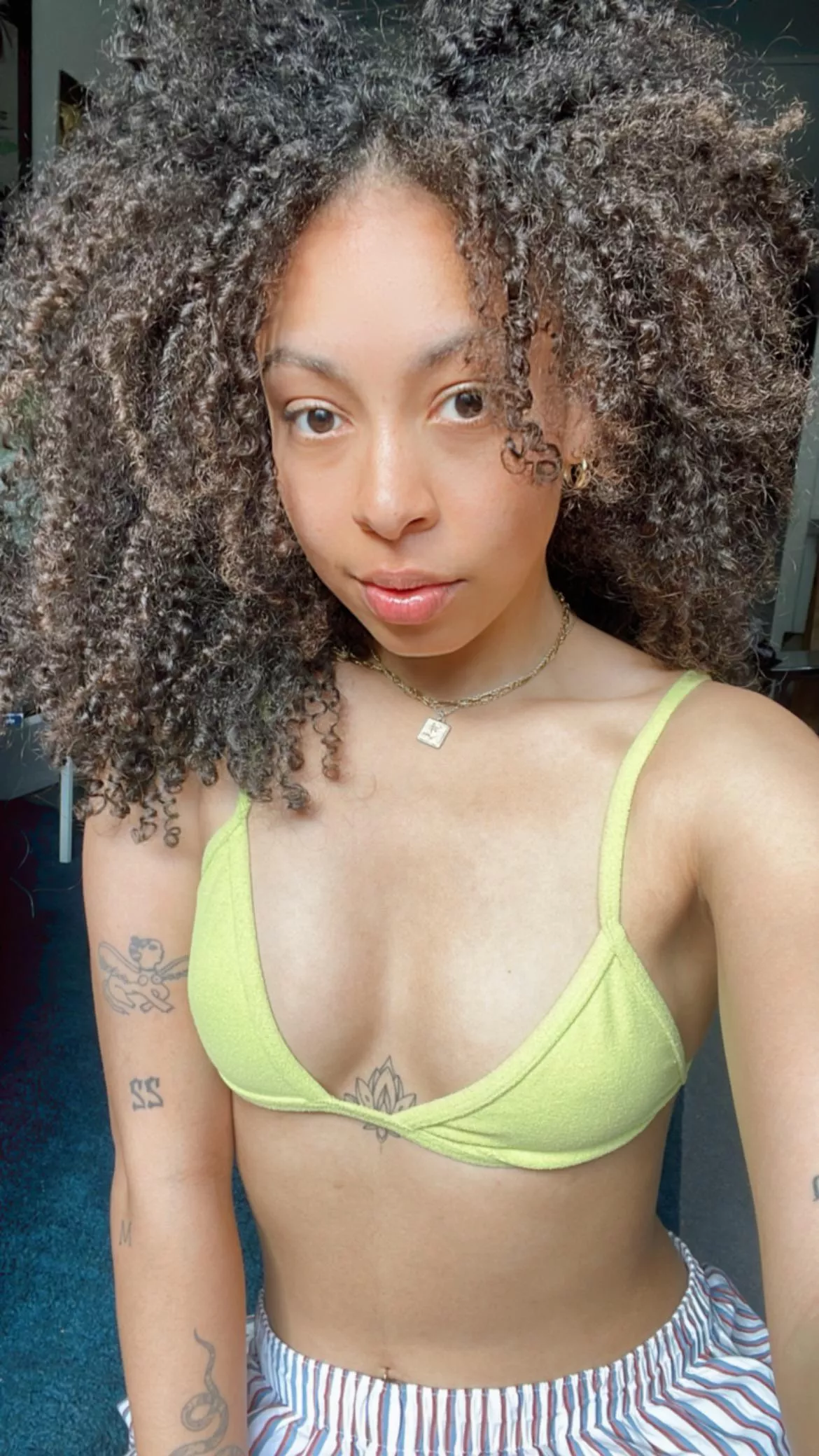 Do you still think I look cute without make-up? posted by Misscharlierose