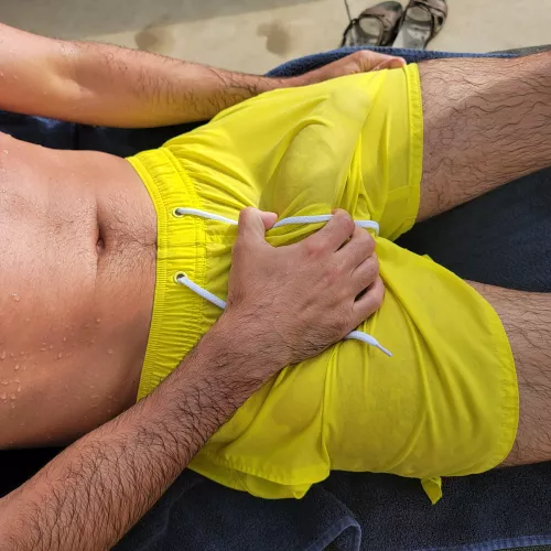 Do you think anyone at the pool noticed? by brocollirob