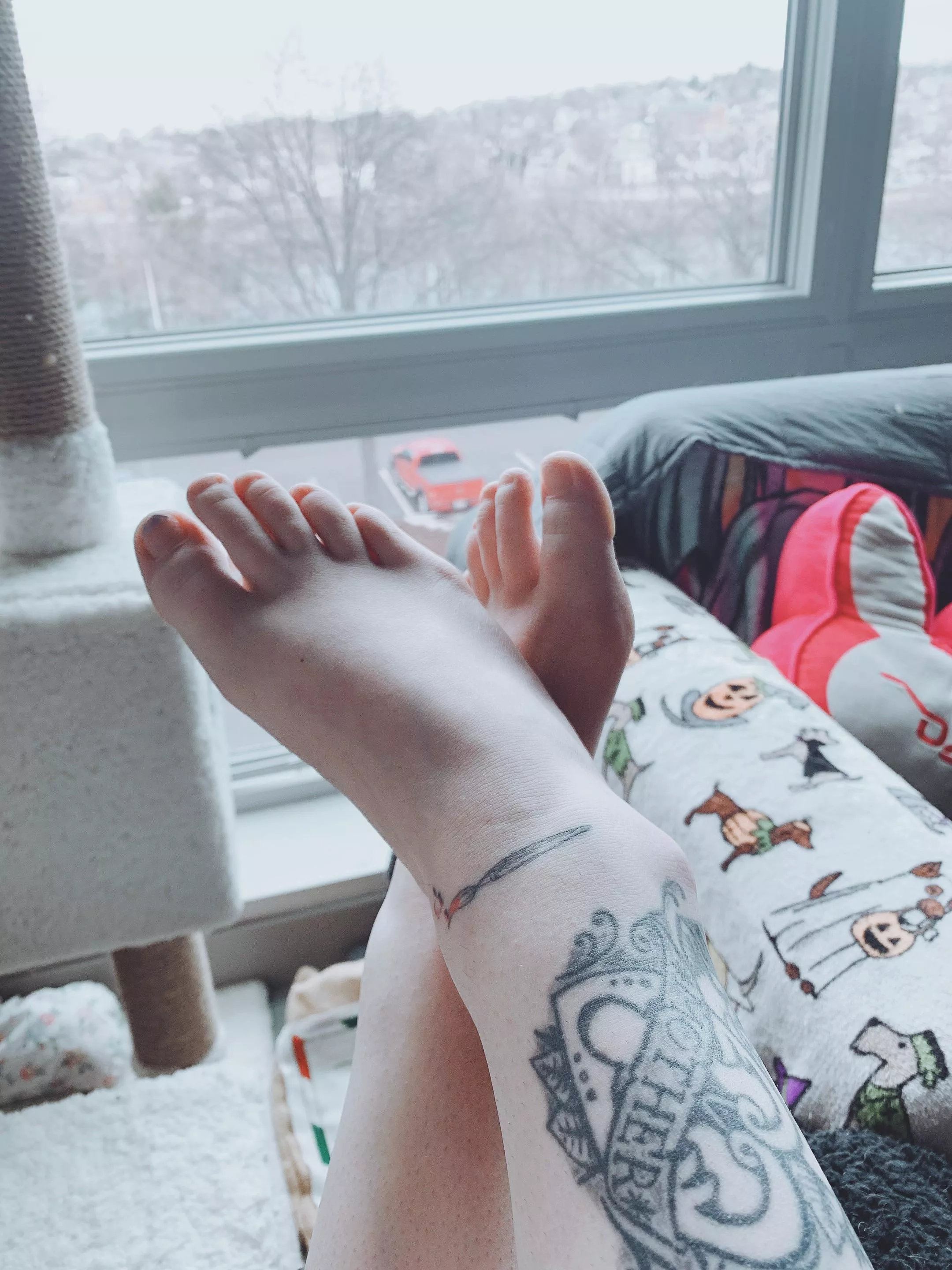 do you think i have pretty feet? posted by fullovlove