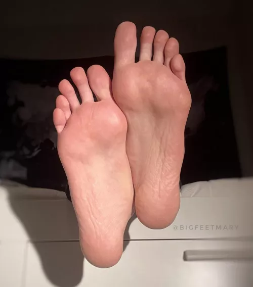 Do you think my Big Feet would feet into your heads? by Immediate_Virus9147