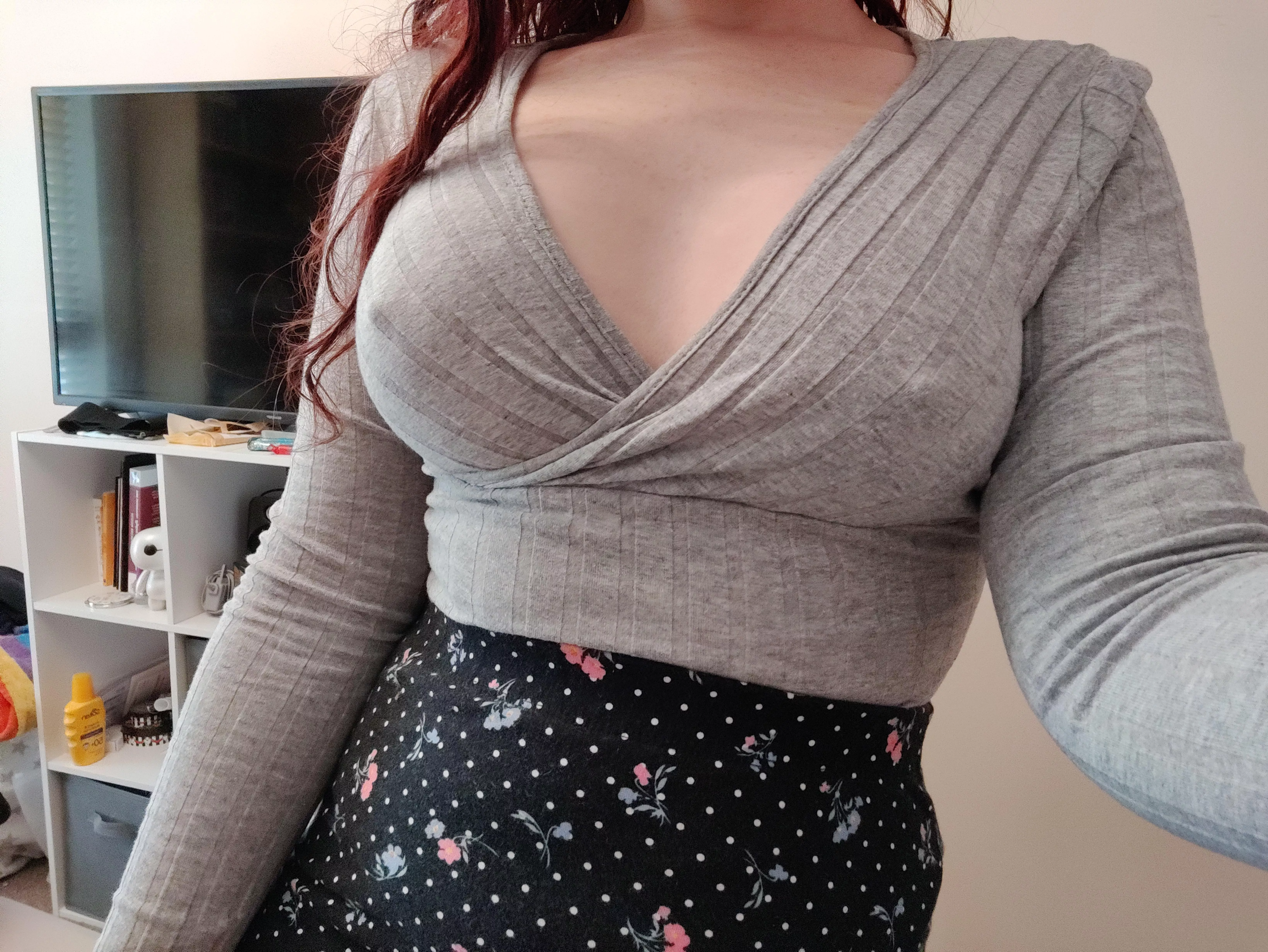 Do you think people would notice if I went out like this? posted by DrusiliaK