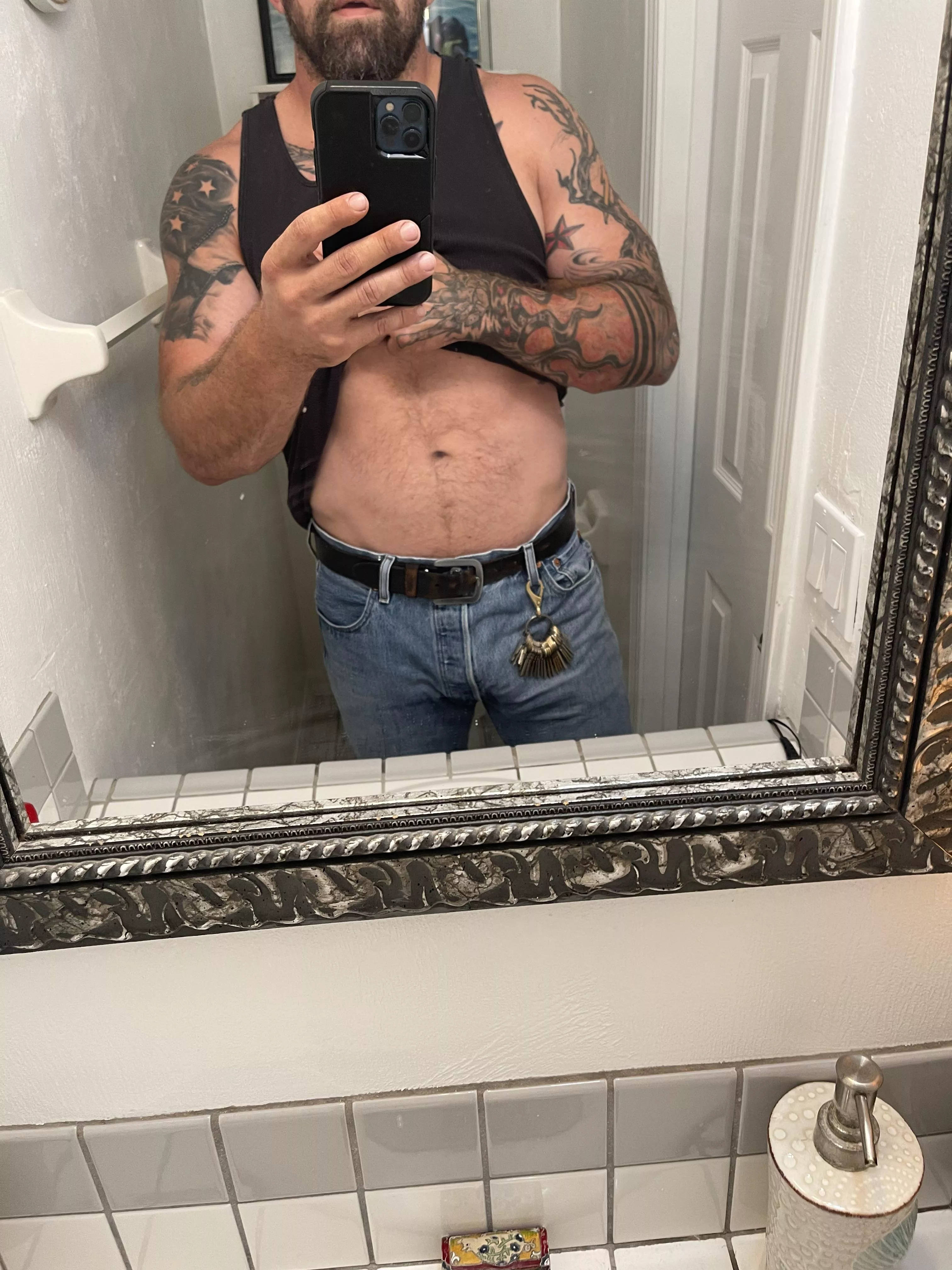 Do you think they notice at the gym before I “head” into work? posted by spackMM1