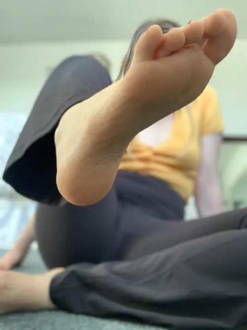 do you wanna lick these soles clean by Hefty_Squirrel1345