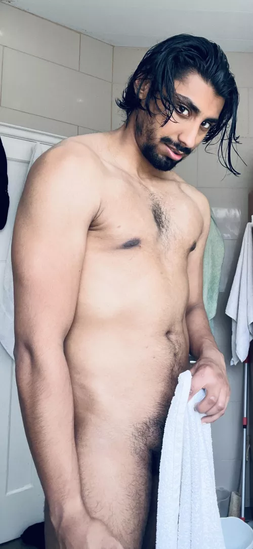 Do you want me to drop the towel by Brownfudge27