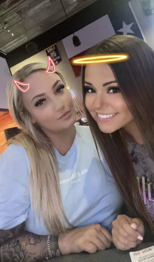 Do you want the angel or the devil? by bibayabs