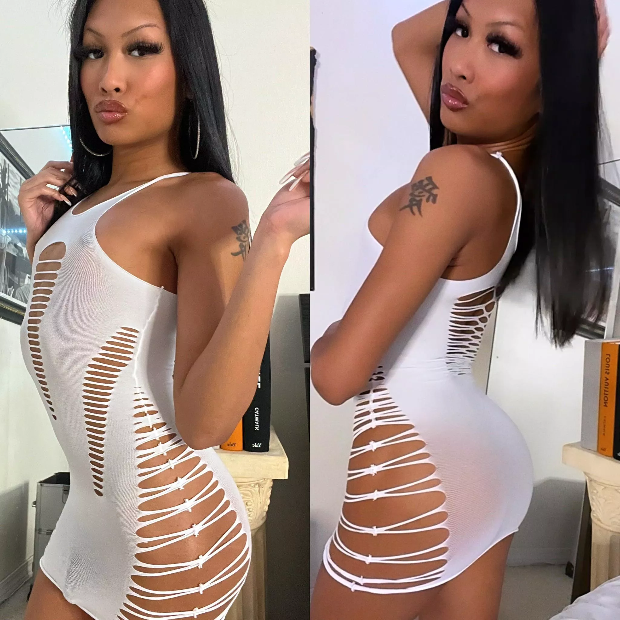 Do you want the front or back baby? posted by aaliyahshiesty