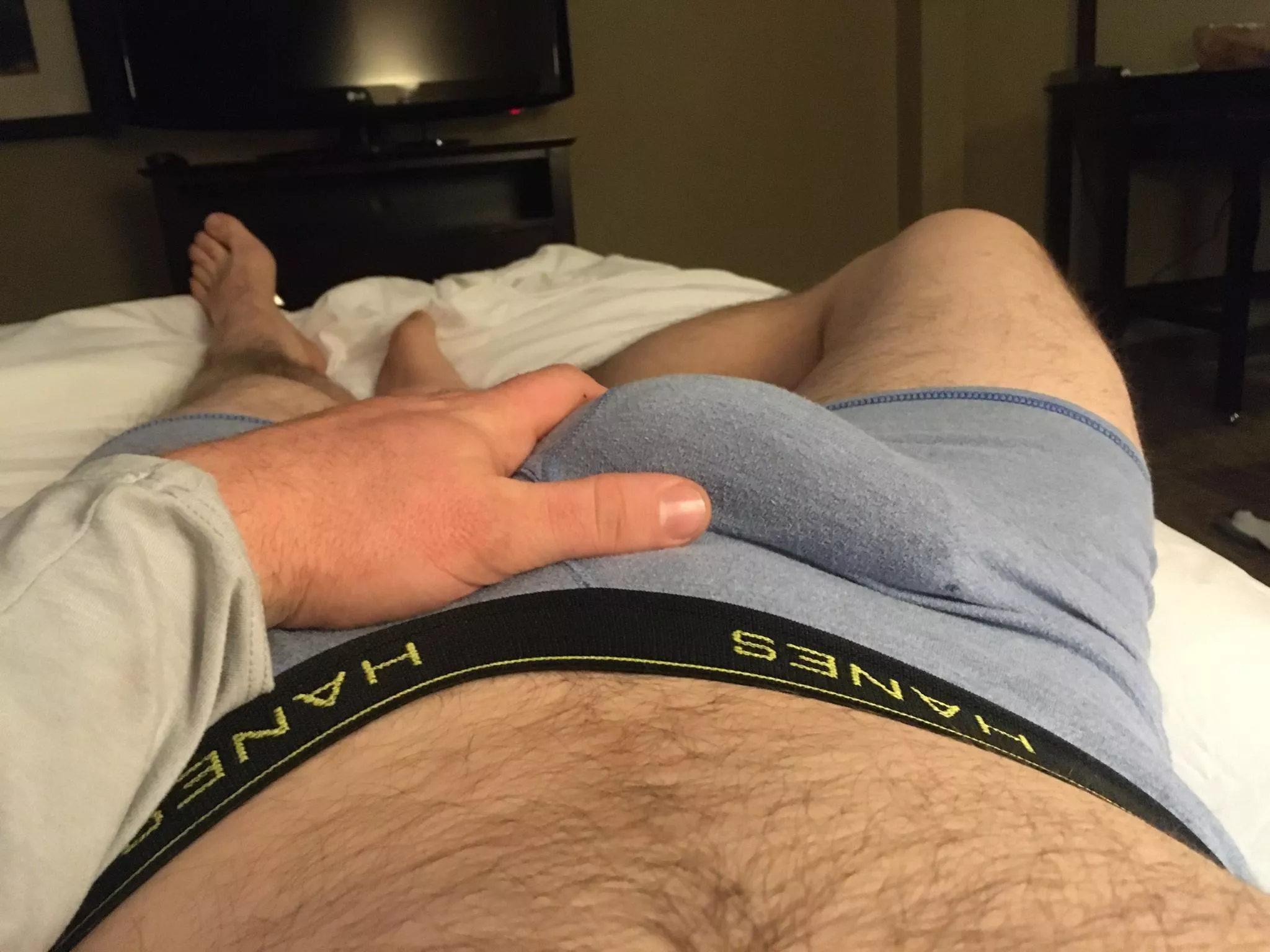 Do you want to get behind my Hanes? posted by BeardedWinter17