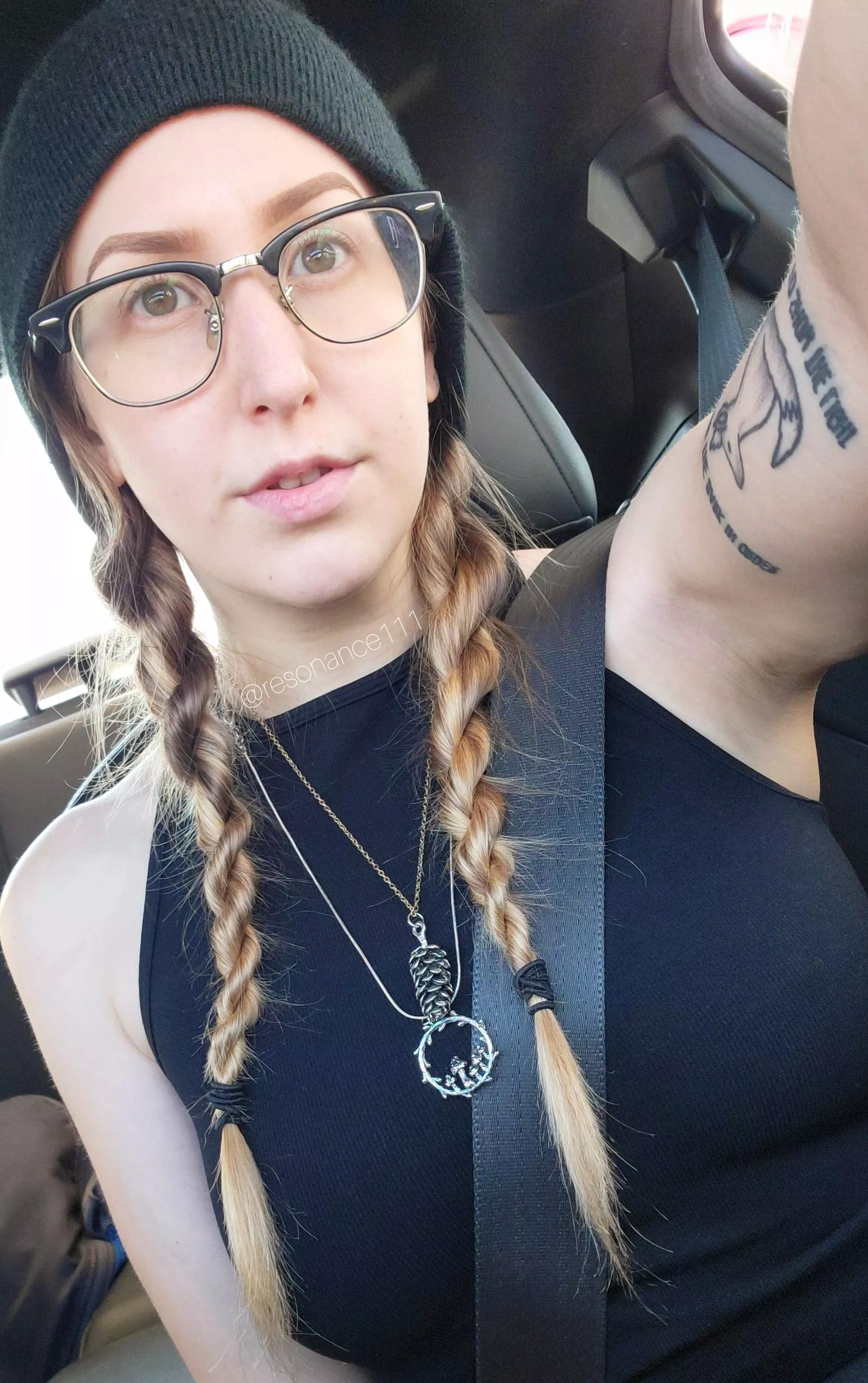 Do you wear glasses too? ☺️🖤 posted by resonance111