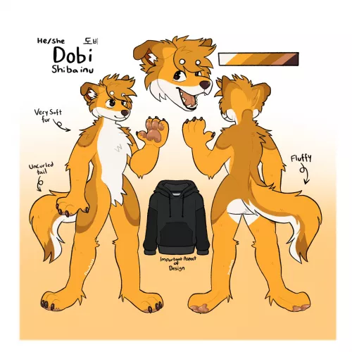 Dobi//Art by me @flowfells on twitter by Flowfell
