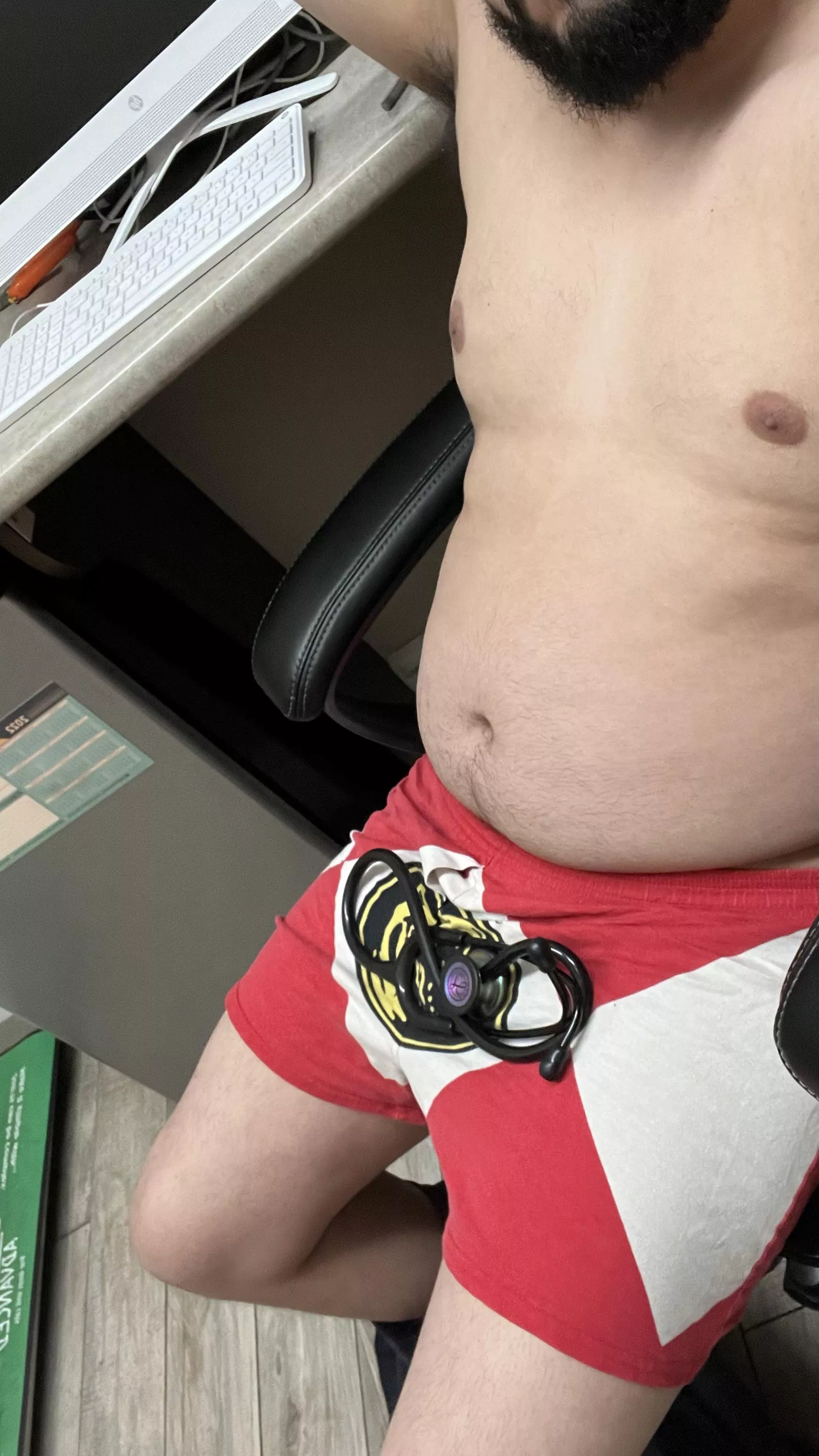 Doctor in the office. posted by nycbearpapi