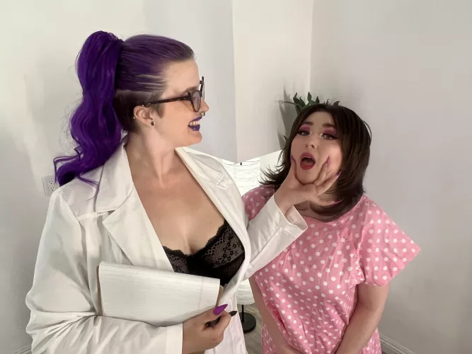 Doctor Nyx says open up wide! by You_Need_Nyx