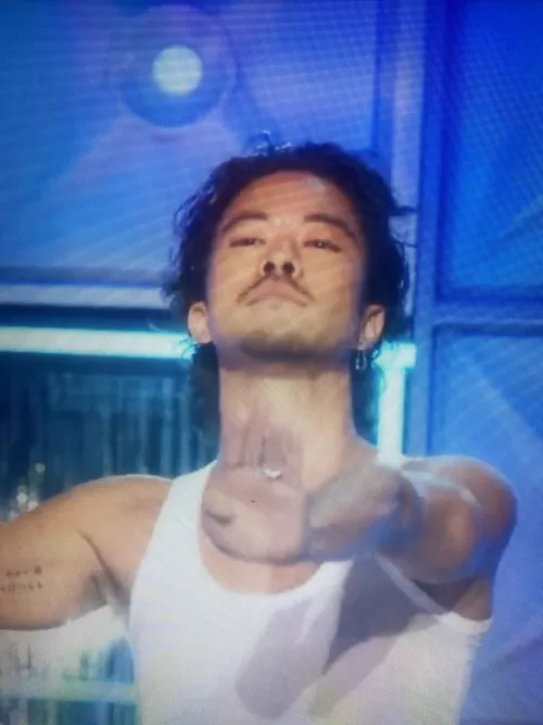 Does anyone know who the Asian guy with the tattoos that was dancing with Rupaul on as7 episode 1. He was there during the Give them what they want Performance. by SpicyT_Twasabi