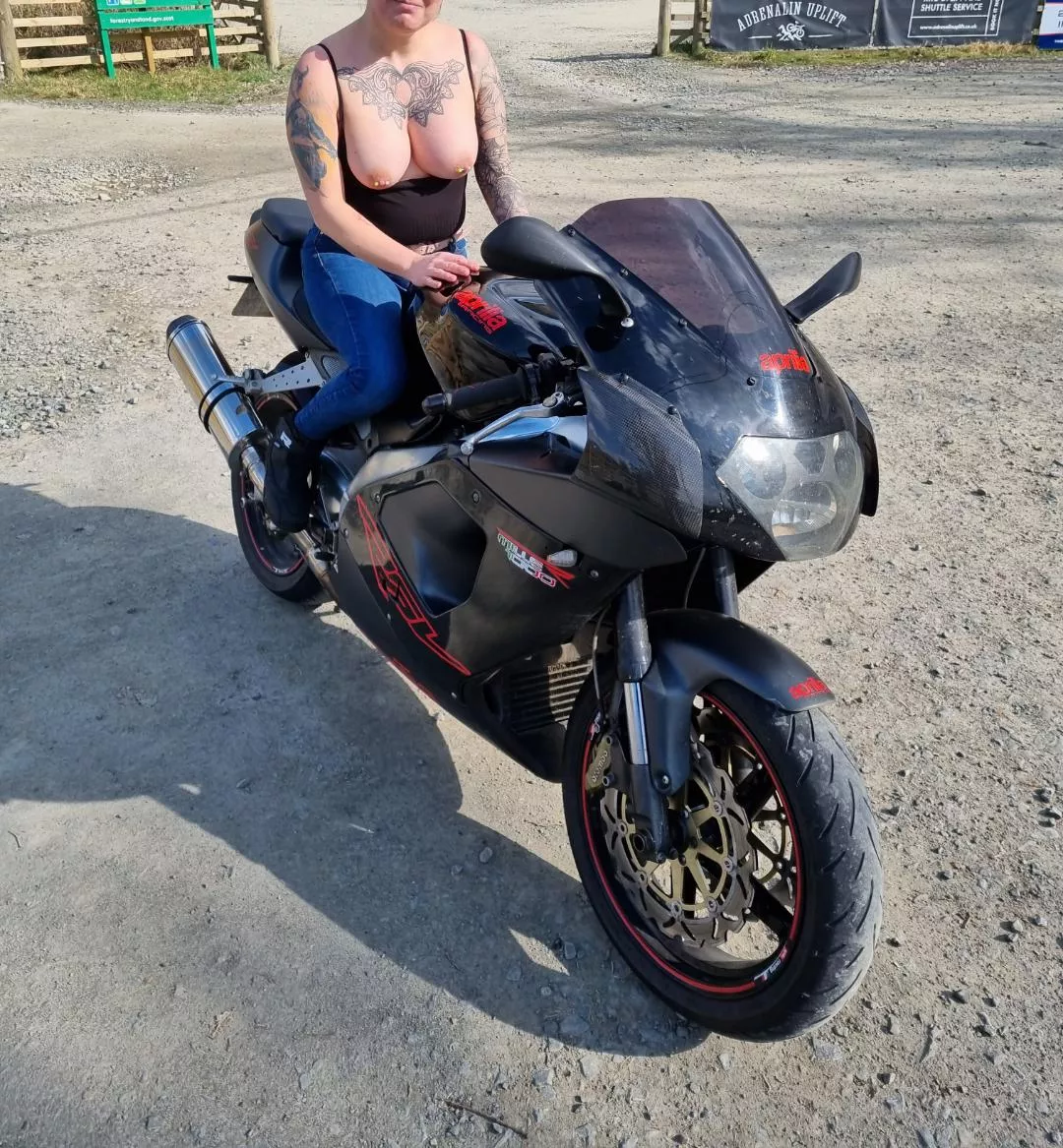does anyone like tattoo'd biker chics : ) posted by scottishcouple35