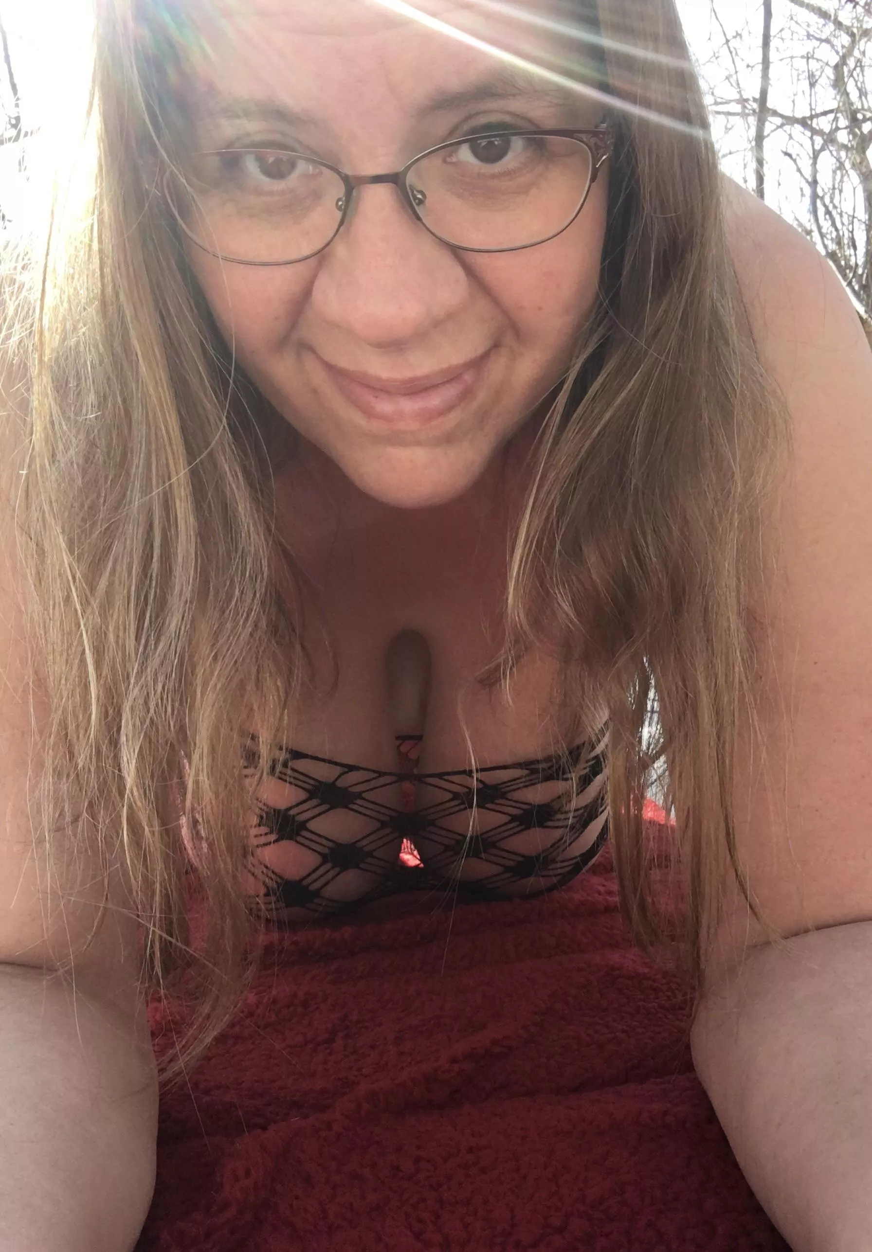 Does it count if the “blouse” is see through! 🤣 posted by CharKrat