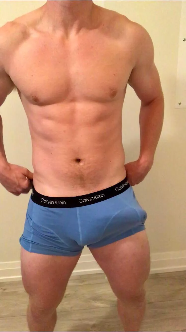 Does my cock look big in these… posted by Naughty_PE_Teacher