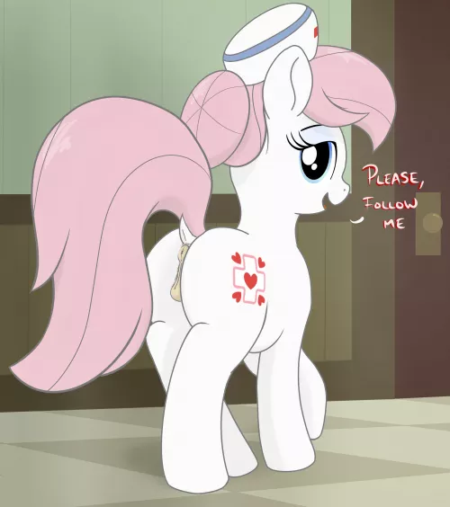 Does Redheart even need to ask? (anon. artist) by Vauria