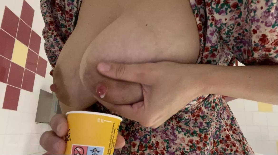 Does somebody need milk for coffee? 😜 posted by Hot_lacto_mommy