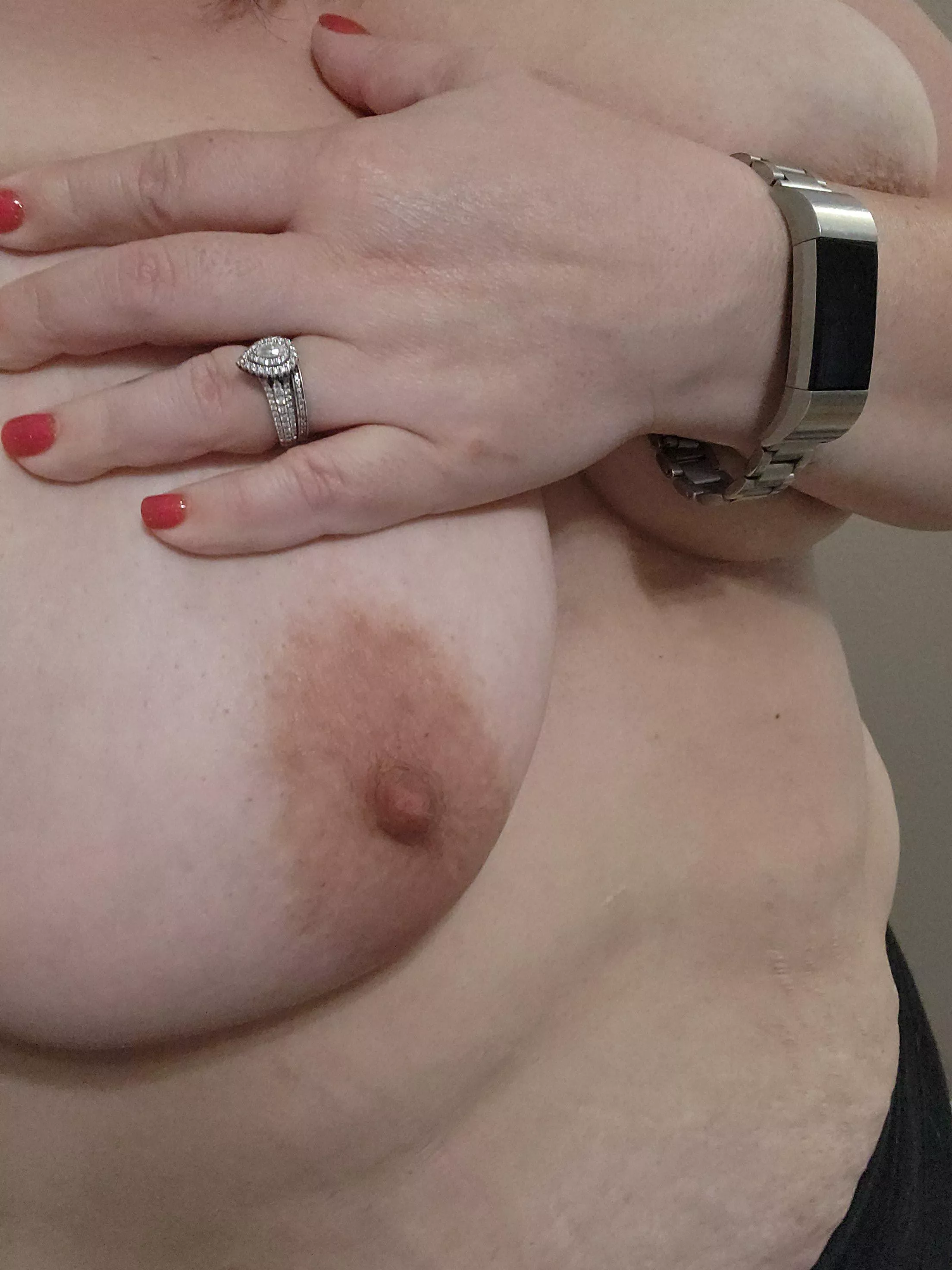 Does the ring bother you? Would you still cum on these? posted by BBW_Hotwife22