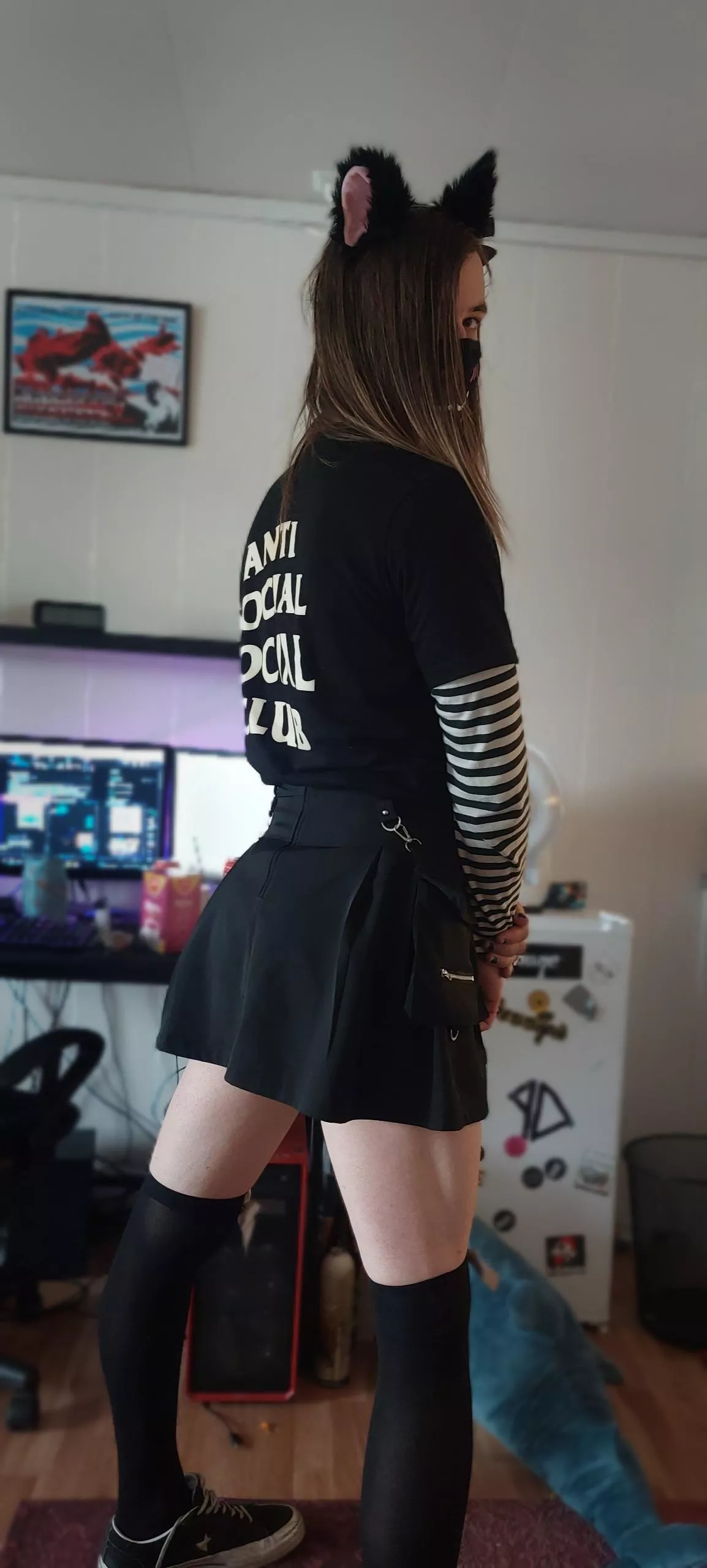 does this skirt make my butt look big?😜 posted by ManlyWhimper69