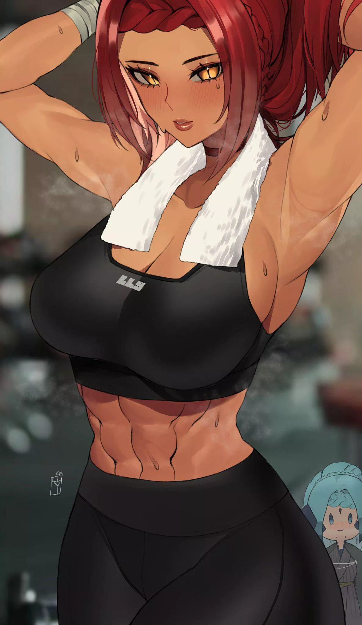 Doin some workout (lilycious) posted by THR45H3R555