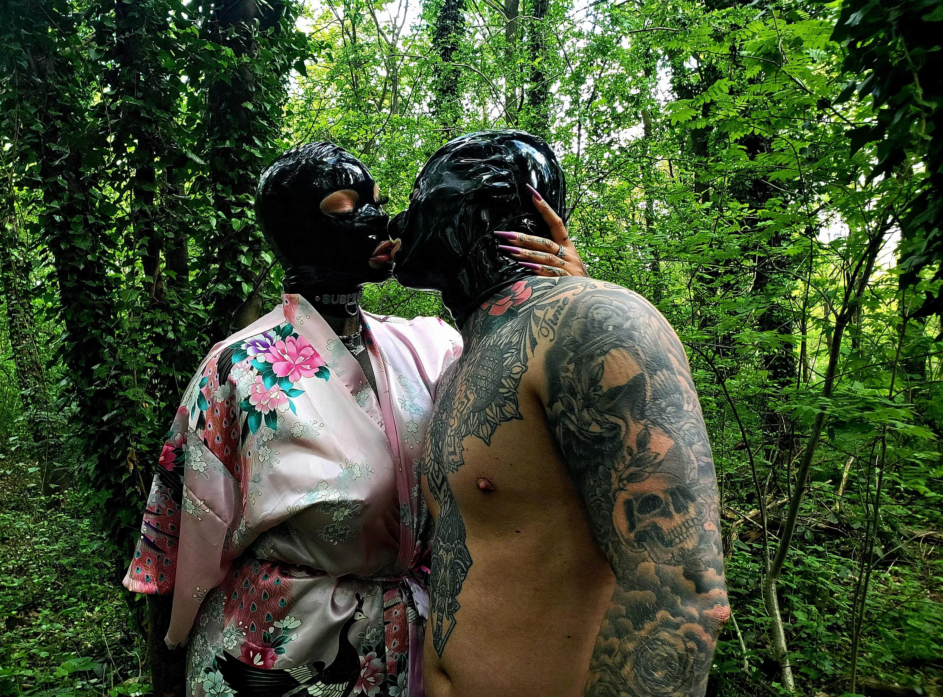 DOLLIE - HOODED RUBBER LOVERS posted by -DOLLIE