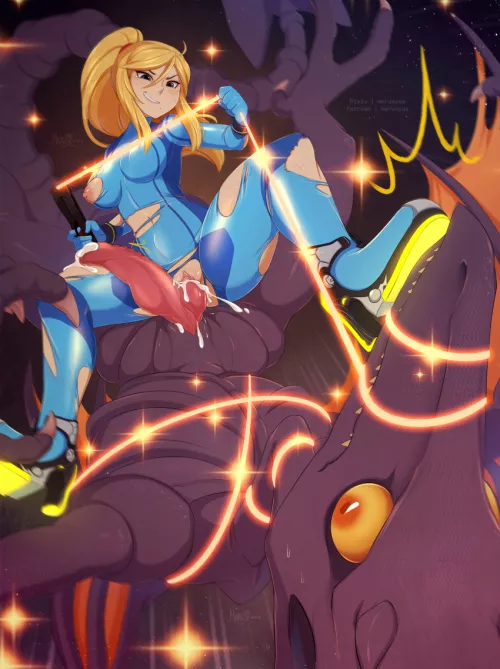 Dominating Ridley (Merunyaa) by ObserveAndHerve