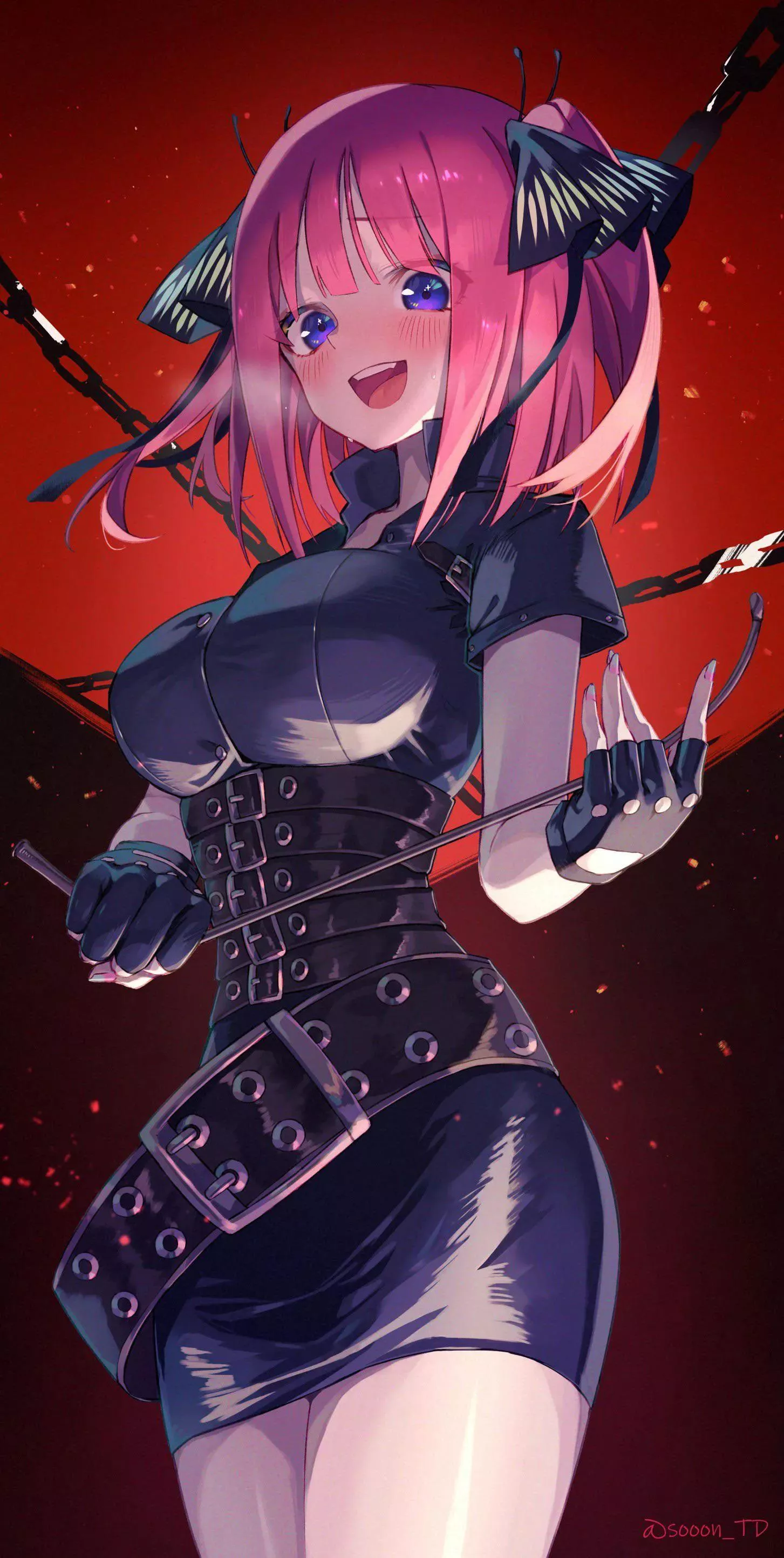 Dominatrix Nino Nakano is ready to be your new mistress posted by blackcat6666